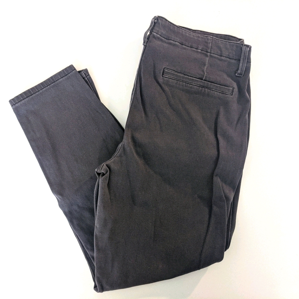 Grey Ankle Length work pants